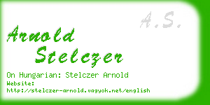 arnold stelczer business card